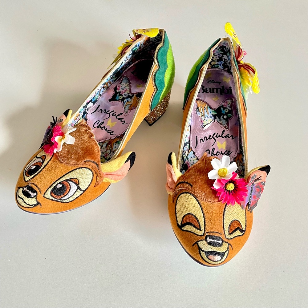 Irregular Choice Bambi Darling Deer Shoes
